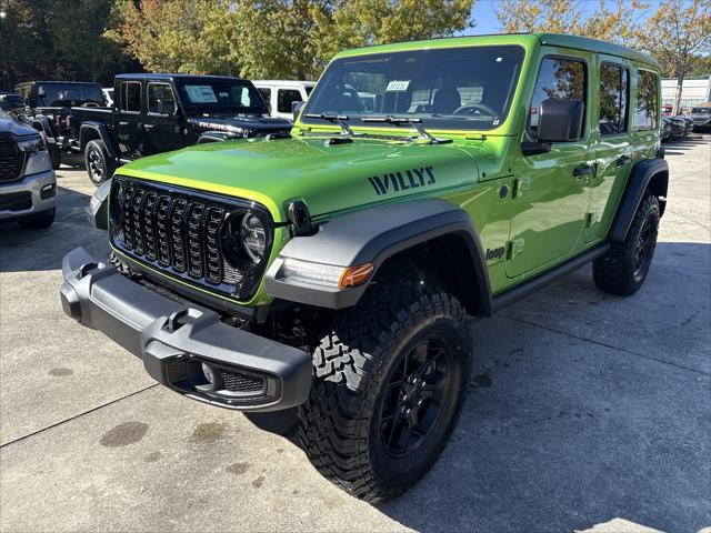2026 Jeep Wrangler WRANGLER 4-DOOR WILLYS 2026 Jeep Wrangler WRANGLER 4-DOOR WILLYS