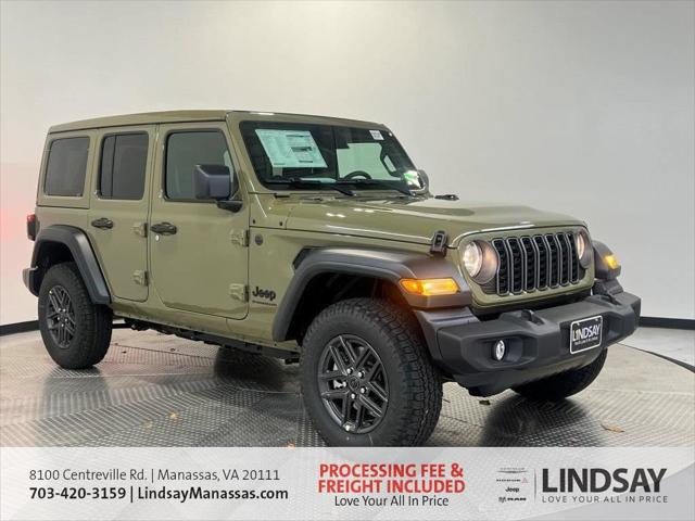 2026 Jeep Wrangler WRANGLER 4-DOOR SPORT S 2026 Jeep Wrangler WRANGLER 4-DOOR SPORT S