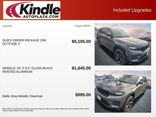 2025 Jeep Grand Cherokee GRAND CHEROKEE ALTITUDE X 4X4