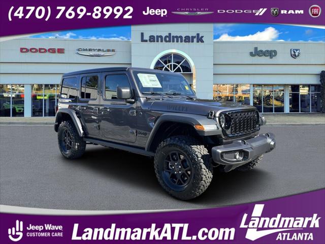 2026 Jeep Wrangler WRANGLER 4-DOOR WILLYS 2026 Jeep Wrangler WRANGLER 4-DOOR WILLYS