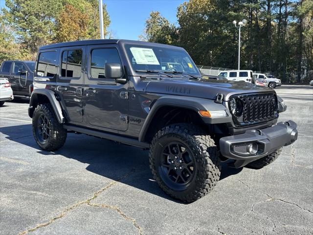 2026 Jeep Wrangler WRANGLER 4-DOOR WILLYS 2026 Jeep Wrangler WRANGLER 4-DOOR WILLYS
