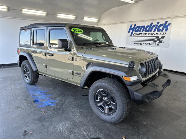 2026 Jeep Wrangler WRANGLER 4-DOOR SPORT 2026 Jeep Wrangler WRANGLER 4-DOOR SPORT