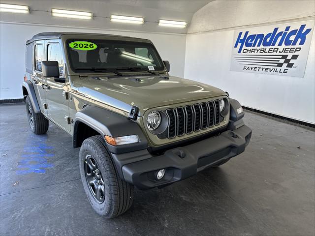 2026 Jeep Wrangler WRANGLER 4-DOOR SPORT 2026 Jeep Wrangler WRANGLER 4-DOOR SPORT