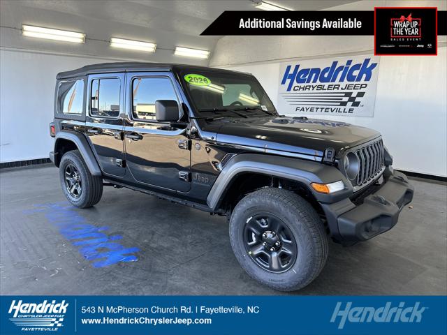 2026 Jeep Wrangler WRANGLER 4-DOOR SPORT 2026 Jeep Wrangler WRANGLER 4-DOOR SPORT