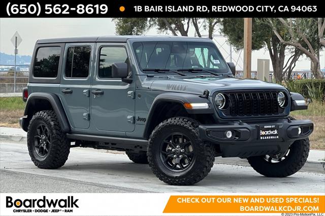 2026 Jeep Wrangler WRANGLER 4-DOOR WILLYS 2026 Jeep Wrangler WRANGLER 4-DOOR WILLYS