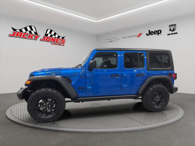 2026 Jeep Wrangler WRANGLER 4-DOOR WILLYS 2026 Jeep Wrangler WRANGLER 4-DOOR WILLYS