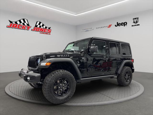 2026 Jeep Wrangler WRANGLER 4-DOOR WILLYS 2026 Jeep Wrangler WRANGLER 4-DOOR WILLYS