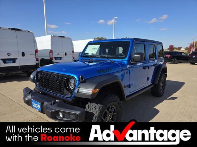 2026 Jeep Wrangler WRANGLER 4-DOOR WILLYS 2026 Jeep Wrangler WRANGLER 4-DOOR WILLYS