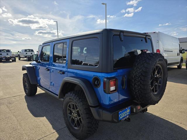 2026 Jeep Wrangler WRANGLER 4-DOOR WILLYS 2026 Jeep Wrangler WRANGLER 4-DOOR WILLYS