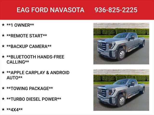 2025 GMC Sierra 3500HD 4WD Crew Cab Long Bed SLE