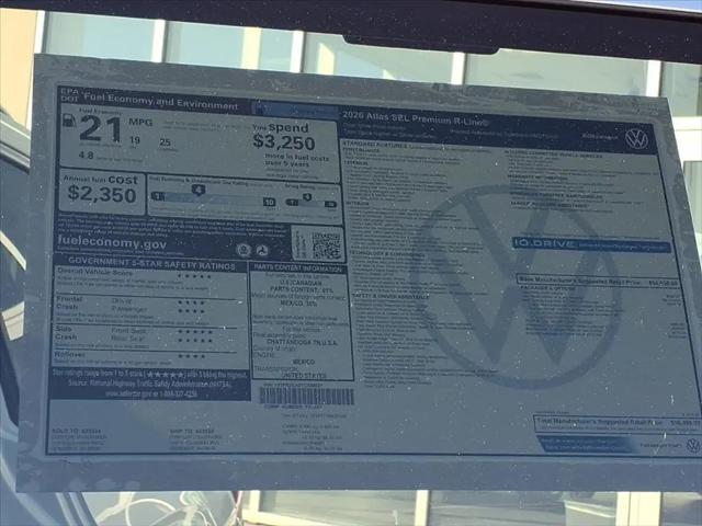 2026 Volkswagen Atlas SEL Premium R-Line