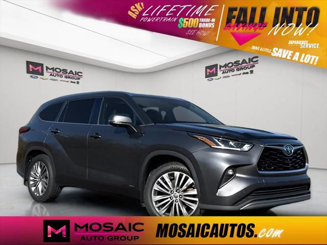 2023 Toyota Highlander Hybrid Platinum 2023 Toyota Highlander Hybrid Platinum