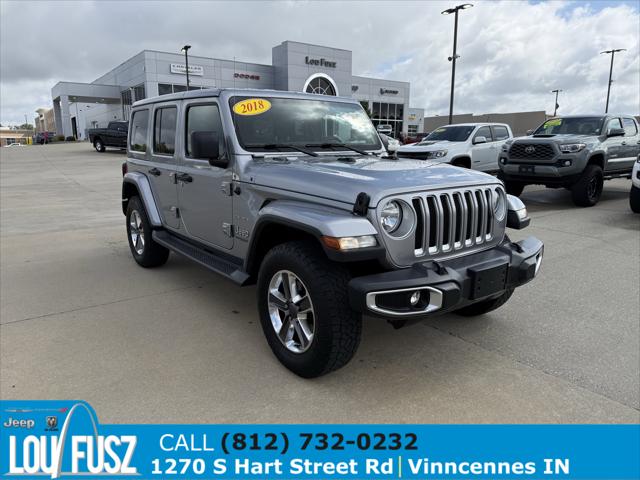 2018 Jeep Wrangler Unlimited Sahara 4x4 2018 Jeep Wrangler Unlimited Sahara 4x4