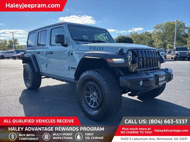2023 Jeep Wrangler 4-Door Willys 4x4 2023 Jeep Wrangler 4-Door Willys 4x4