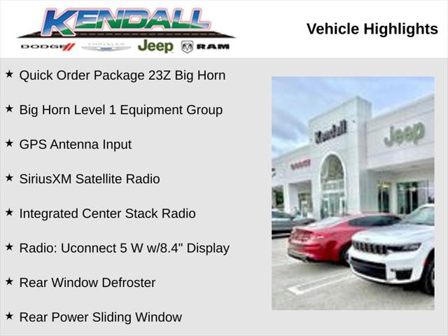 2023 RAM 1500 Big Horn Crew Cab 4x2 57 Box
