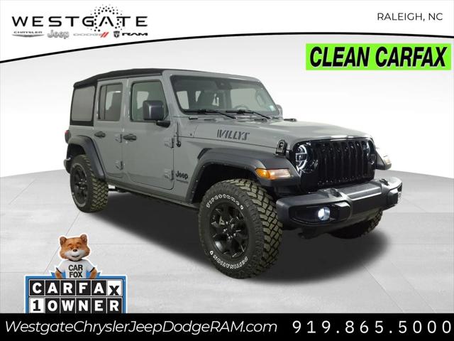 2021 Jeep Wrangler Unlimited Willys 4x4 2021 Jeep Wrangler Unlimited Willys 4x4