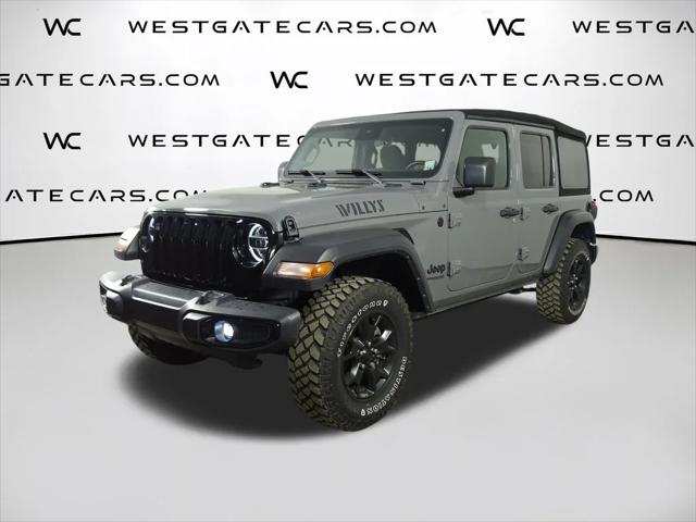 2021 Jeep Wrangler Unlimited Willys 4x4 2021 Jeep Wrangler Unlimited Willys 4x4