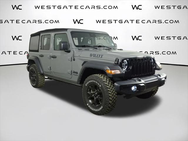 2021 Jeep Wrangler Unlimited Willys 4x4 2021 Jeep Wrangler Unlimited Willys 4x4