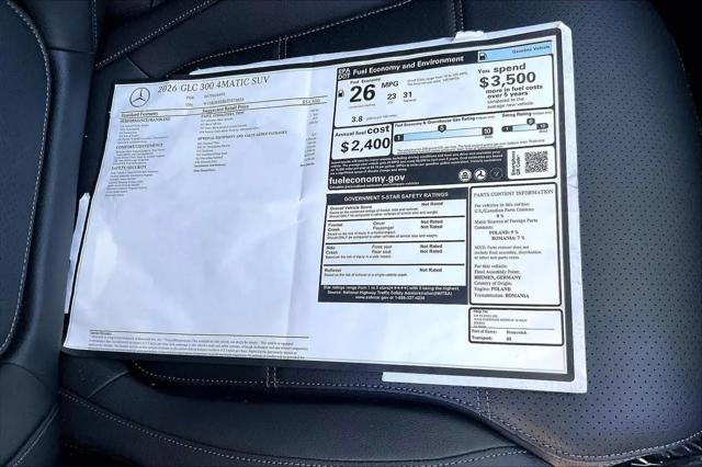 2026 Mercedes-Benz GLC GLC 300