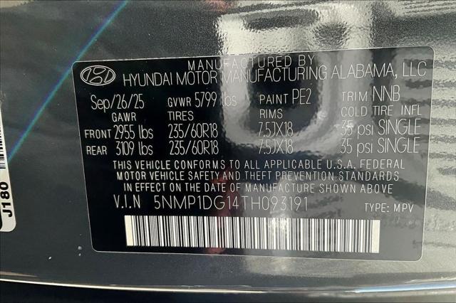 2026 Hyundai Santa Fe Hybrid SE
