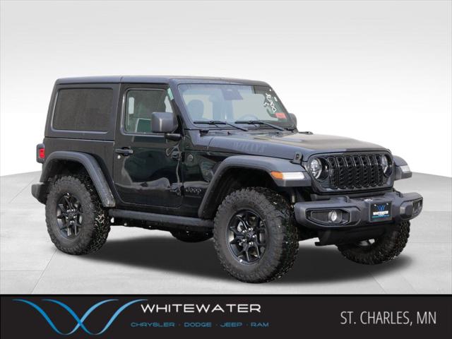 2026 Jeep Wrangler 2-Door Willys 4x4 for sale in St Charles, MN