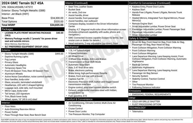 2024 GMC Terrain AWD SLT
