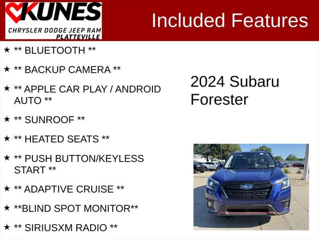 2024 Subaru Forester Sport 2024 Subaru Forester Sport