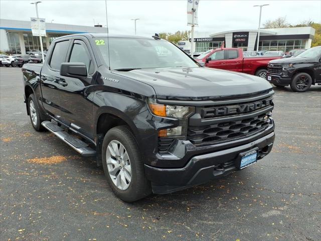 2022 Chevrolet Silverado 1500 4WD Crew Cab Short Bed Custom 2022 Chevrolet Silverado 1500 4WD Crew Cab Short Bed Custom