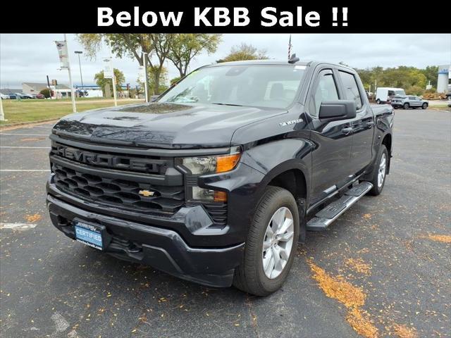 2022 Chevrolet Silverado 1500 4WD Crew Cab Short Bed Custom 2022 Chevrolet Silverado 1500 4WD Crew Cab Short Bed Custom