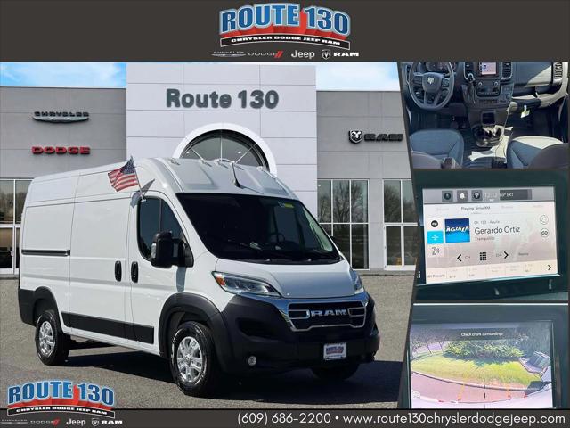 2025 RAM ProMaster 1500 Cargo Van SLT High Roof 136 WB