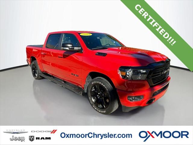 2021 RAM 1500 Big Horn Crew Cab 4x2 57 Box 2021 RAM 1500 Big Horn Crew Cab 4x2 57 Box