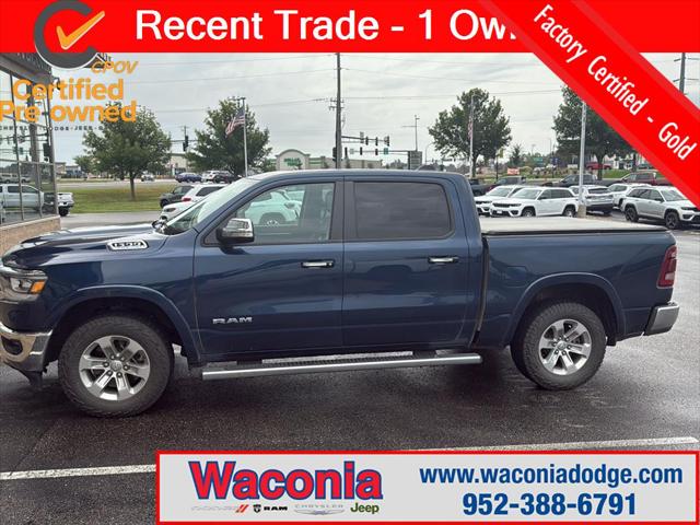 2021 RAM 1500 Laramie Crew Cab 4x4 57 Box 2021 RAM 1500 Laramie Crew Cab 4x4 57 Box