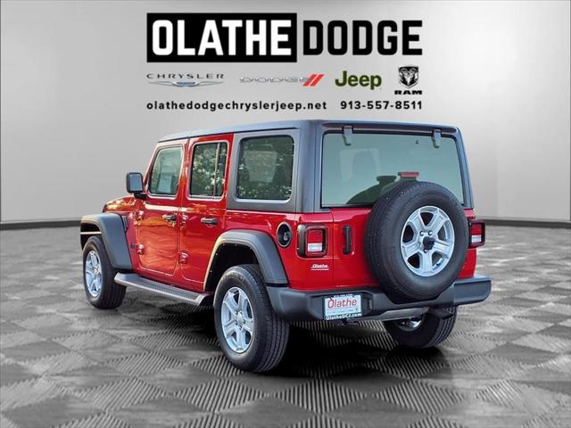 2022 Jeep Wrangler Unlimited Sport S 4x4 2022 Jeep Wrangler Unlimited Sport S 4x4