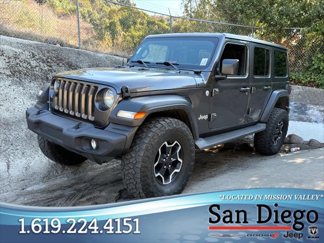 2018 Jeep Wrangler Unlimited Sport S 4x4