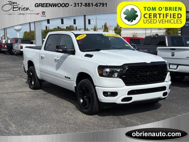 2022 RAM 1500 Big Horn Crew Cab 4x4 57 Box 2022 RAM 1500 Big Horn Crew Cab 4x4 57 Box