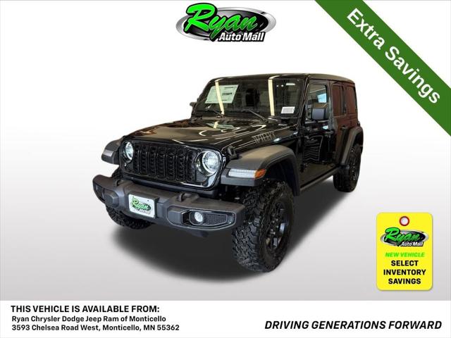 2026 Jeep Wrangler WRANGLER 4-DOOR WILLYS