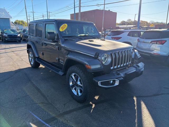 2018 Jeep Wrangler Unlimited Sahara 4x4 for sale in Erie, PA