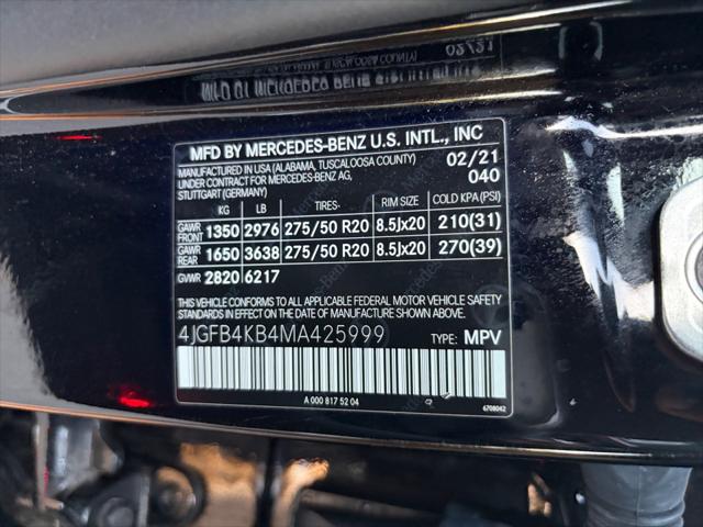 2021 Mercedes-Benz GLE GLE 350 4MATIC