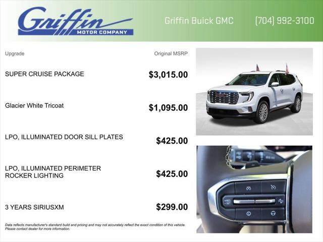 2026 GMC Acadia Denali FWD