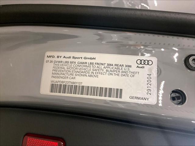 2026 Audi RS 7 performance quattro tiptronic