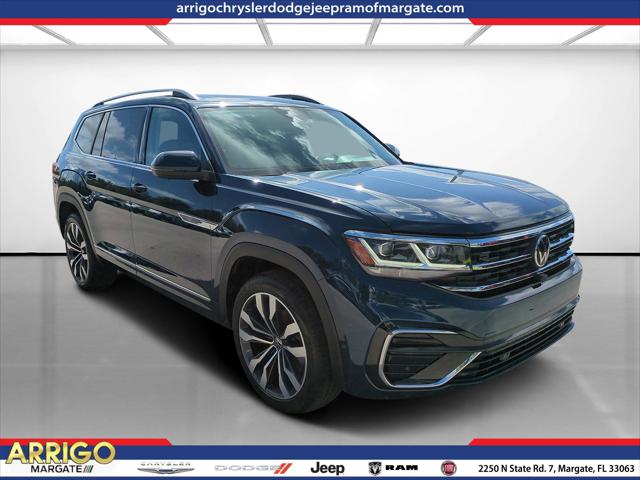 2021 Volkswagen Atlas 3.6L V6 SEL Premium R-Line 2021 Volkswagen Atlas 3.6L V6 SEL Premium R-Line