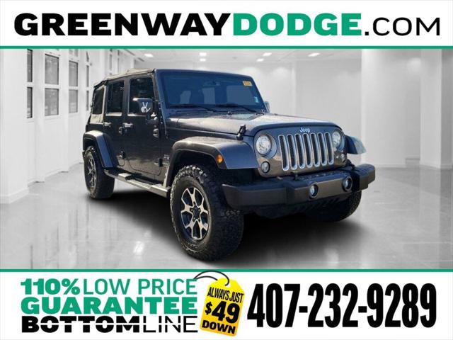 2017 Jeep Wrangler Unlimited Sahara 4x4 2017 Jeep Wrangler Unlimited Sahara 4x4