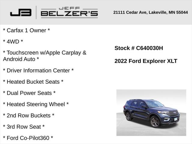 2022 Ford Explorer XLT