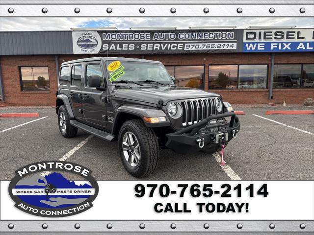 2018 Jeep Wrangler Unlimited Sahara 4x4 2018 Jeep Wrangler Unlimited Sahara 4x4