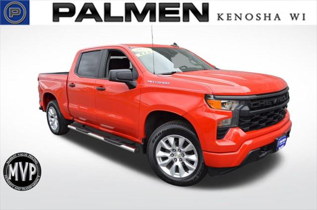 2022 Chevrolet Silverado 1500 4WD Crew Cab Short Bed Custom 2022 Chevrolet Silverado 1500 4WD Crew Cab Short Bed Custom