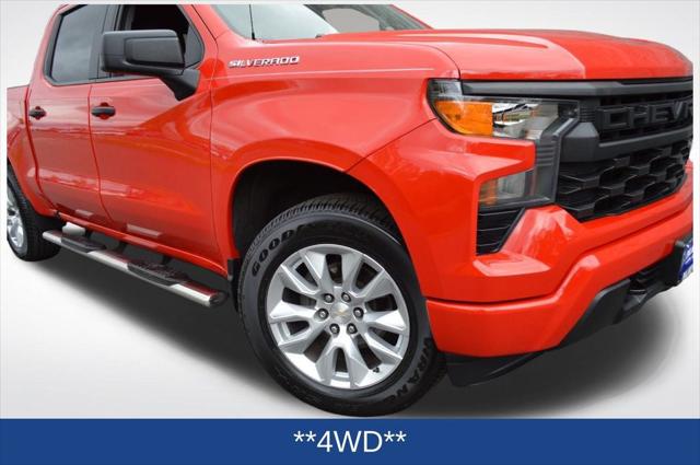 2022 Chevrolet Silverado 1500 4WD Crew Cab Short Bed Custom 2022 Chevrolet Silverado 1500 4WD Crew Cab Short Bed Custom