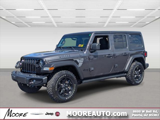 2021 Jeep Wrangler Unlimited Willys 4x4 2021 Jeep Wrangler Unlimited Willys 4x4