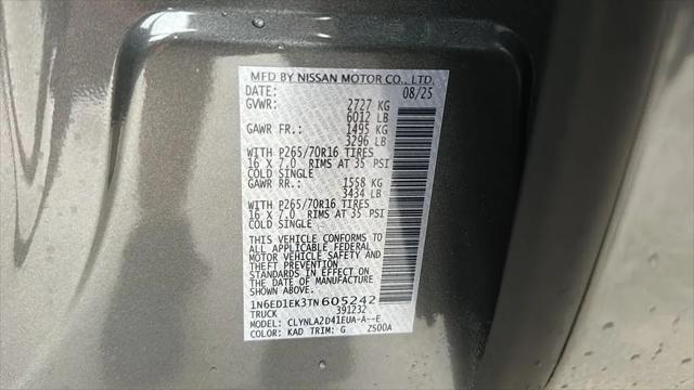 2026 Nissan Frontier Crew Cab S 4x4