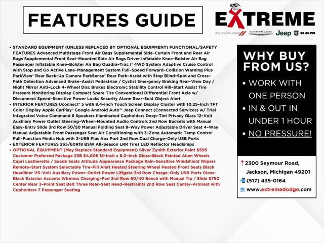 2024 Jeep Grand Cherokee L Altitude 4x4 2024 Jeep Grand Cherokee L Altitude 4x4