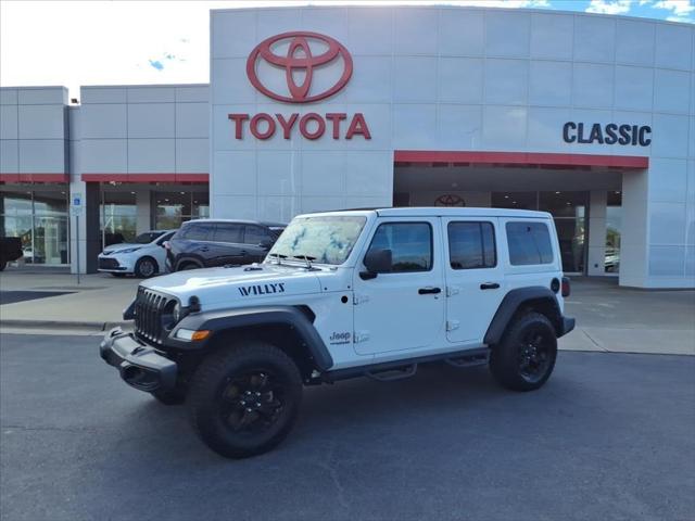 2021 Jeep Wrangler Unlimited Willys 4x4 2021 Jeep Wrangler Unlimited Willys 4x4